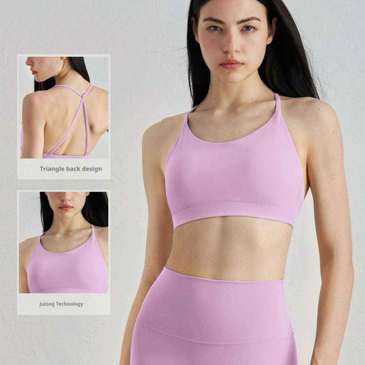 Push Up Sports Women's Triangle Beauty Back Exercise Vest