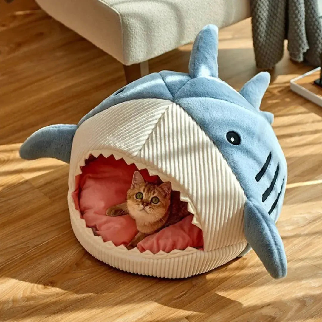 Luxury Plush Shark Pet Bed 0f2c3e954f1f0e67ffa00e4d4f82de8c kt168shophk