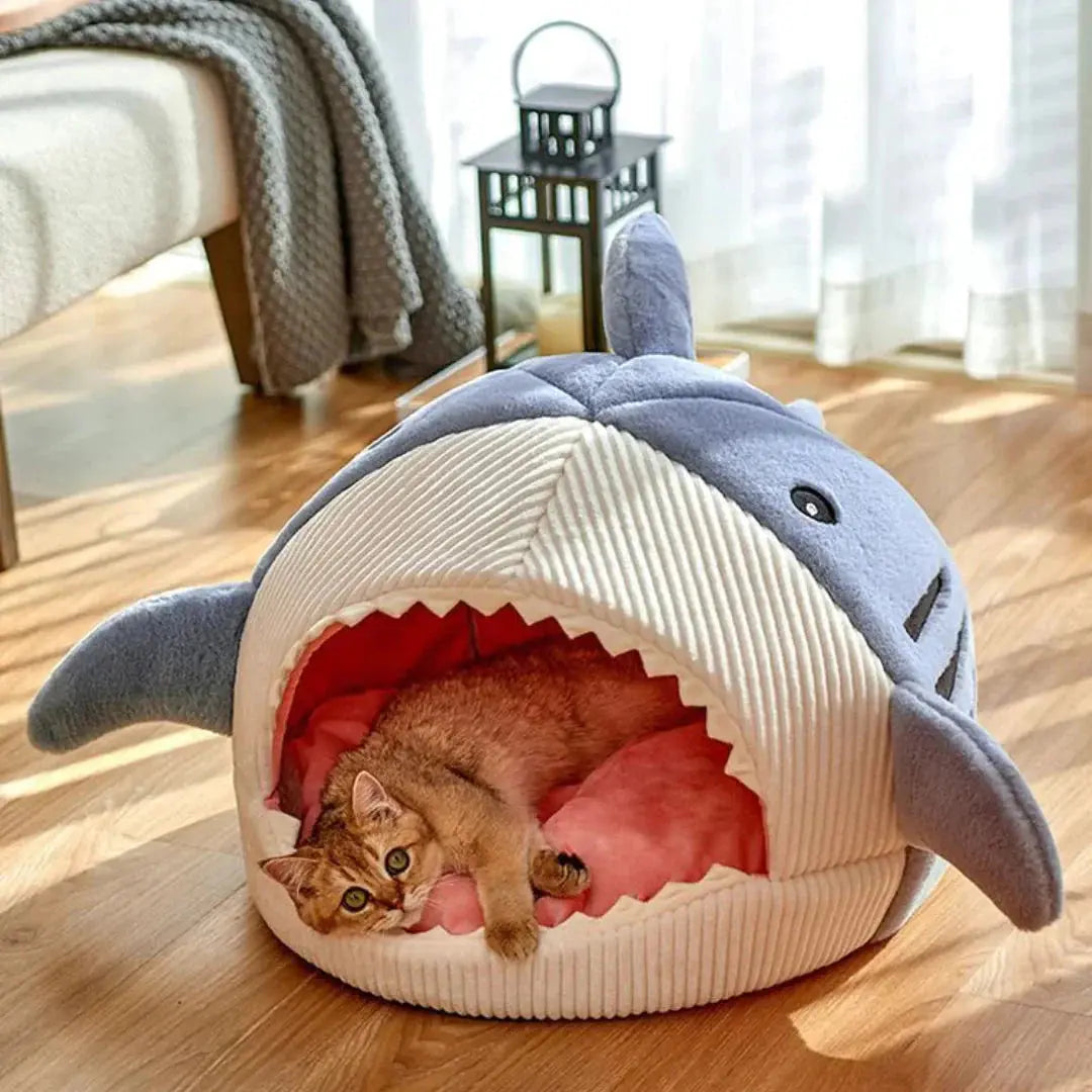 Luxury Plush Shark Pet Bed 36868e5b2fca5af981cd65ff94b100f0 kt168shophk