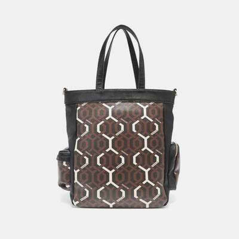 Nicole Lee USA Geometric Pattern Tote Bag