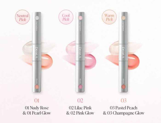 Dear.A Blush & Beam Dual Stick 3g (3 colors)