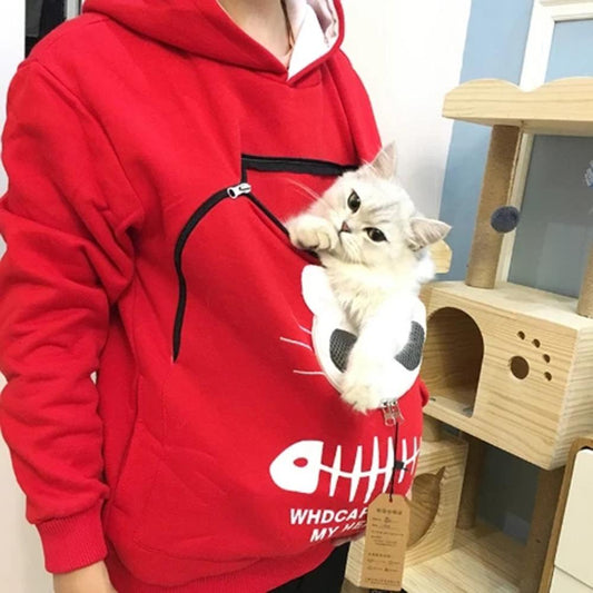 Cat Lovers Hoodie Kangaroo