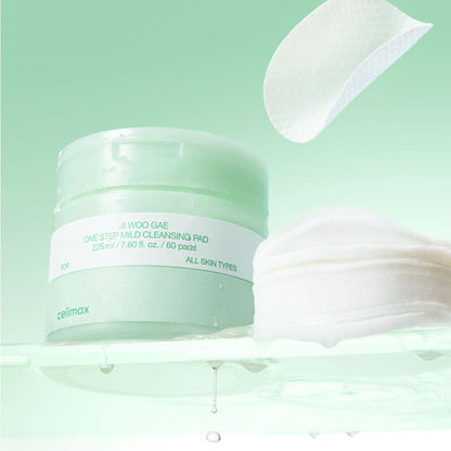 celimax JI WOO GAE One Step Mild Cleansing Pad 225ml/60ea