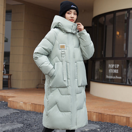 Detachable Hat Thickened Coat