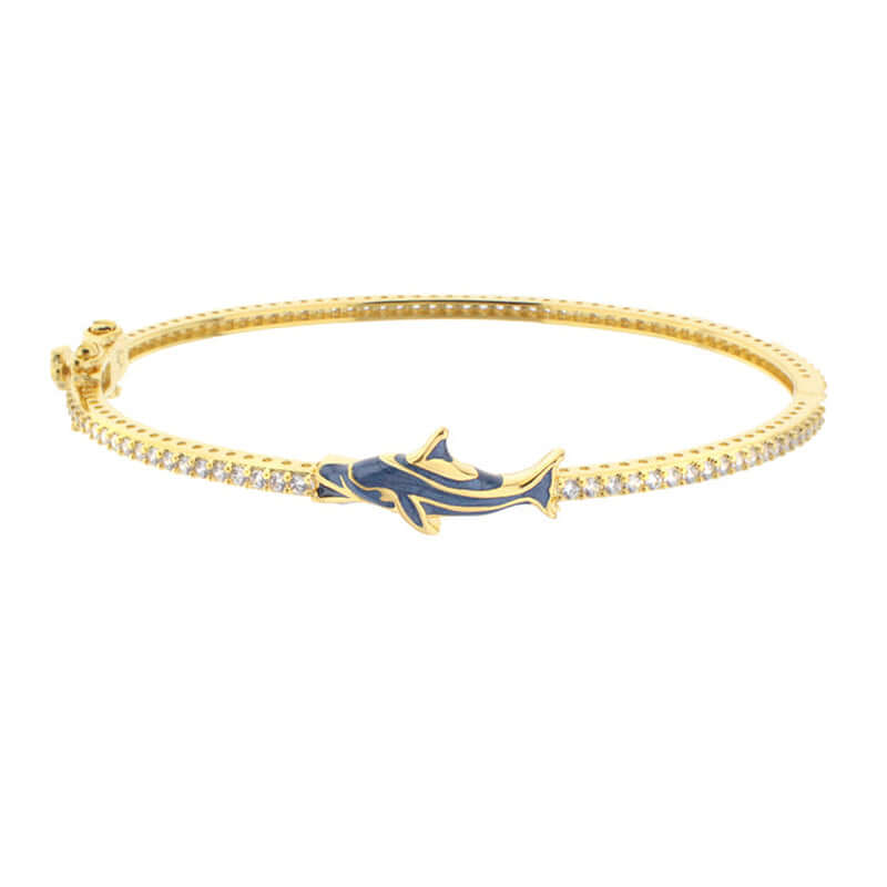 Eau Dolphin Bangle
