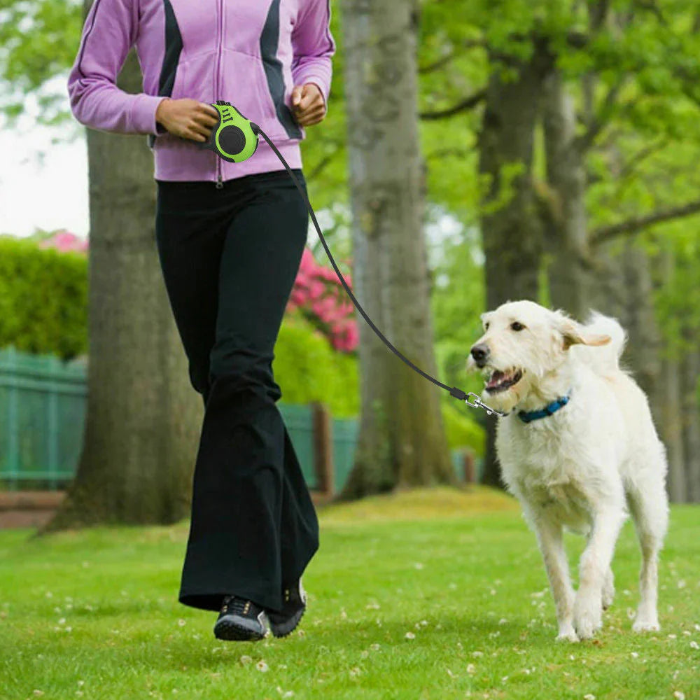 Automatic Retractable Dog Leash - Dual Size Options with Brake & Lock Safety System 28c5348552a7ca4cb2ab623f8eb759e3 kt168shophk