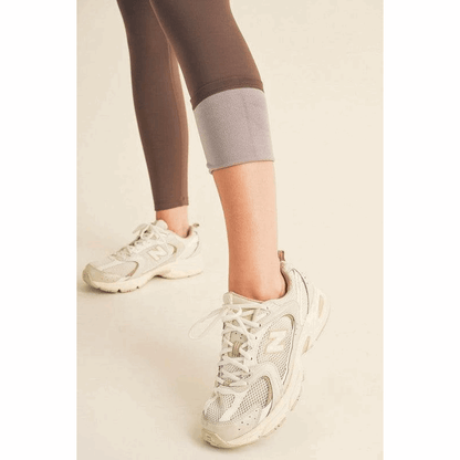 Yelete Full Size Fleece Lined High Waisted Leggings