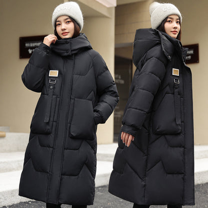 Detachable Hat Thickened Coat