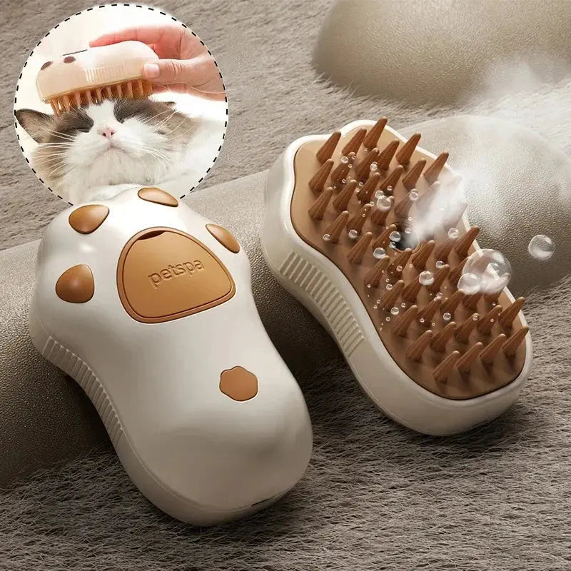 Electric Cat Steam Brush – 3-In-1 Pet Grooming Comb with Water Spray for Cats and Dogs, USB Rechargeable Beige Paw 3a38892bfb03c07fc8226e8971855612_b91317e2-eb3b-4ea0-9b57-6a041da905b0 kt168shophk