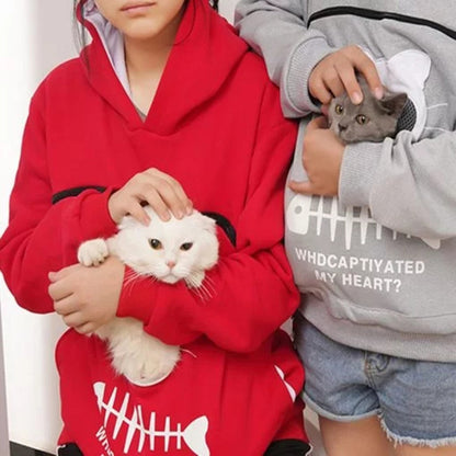 Cat Lovers Hoodie Kangaroo