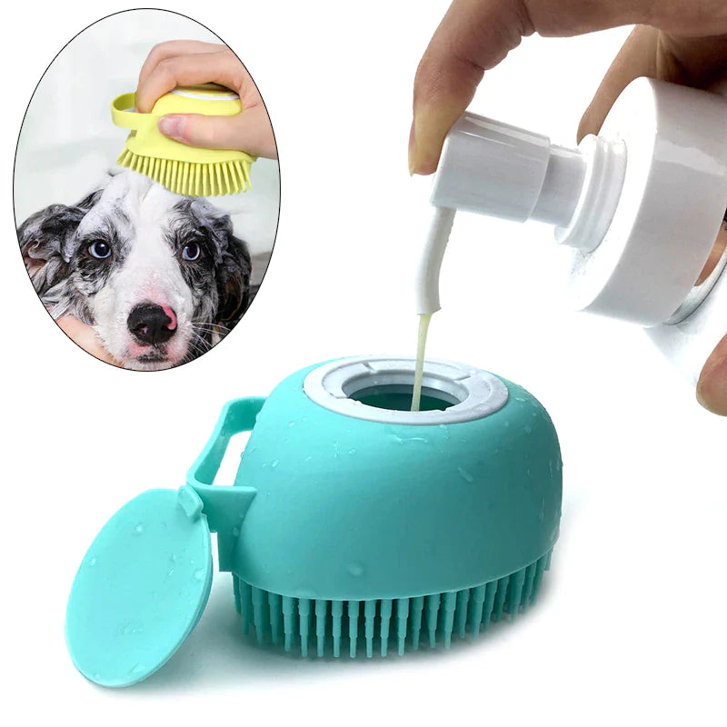 Soft Silicone Bath Massage Gloves for Dogs & Cats - Gentle Grooming Tool for a Spa-Like Experience - kt168shophk
