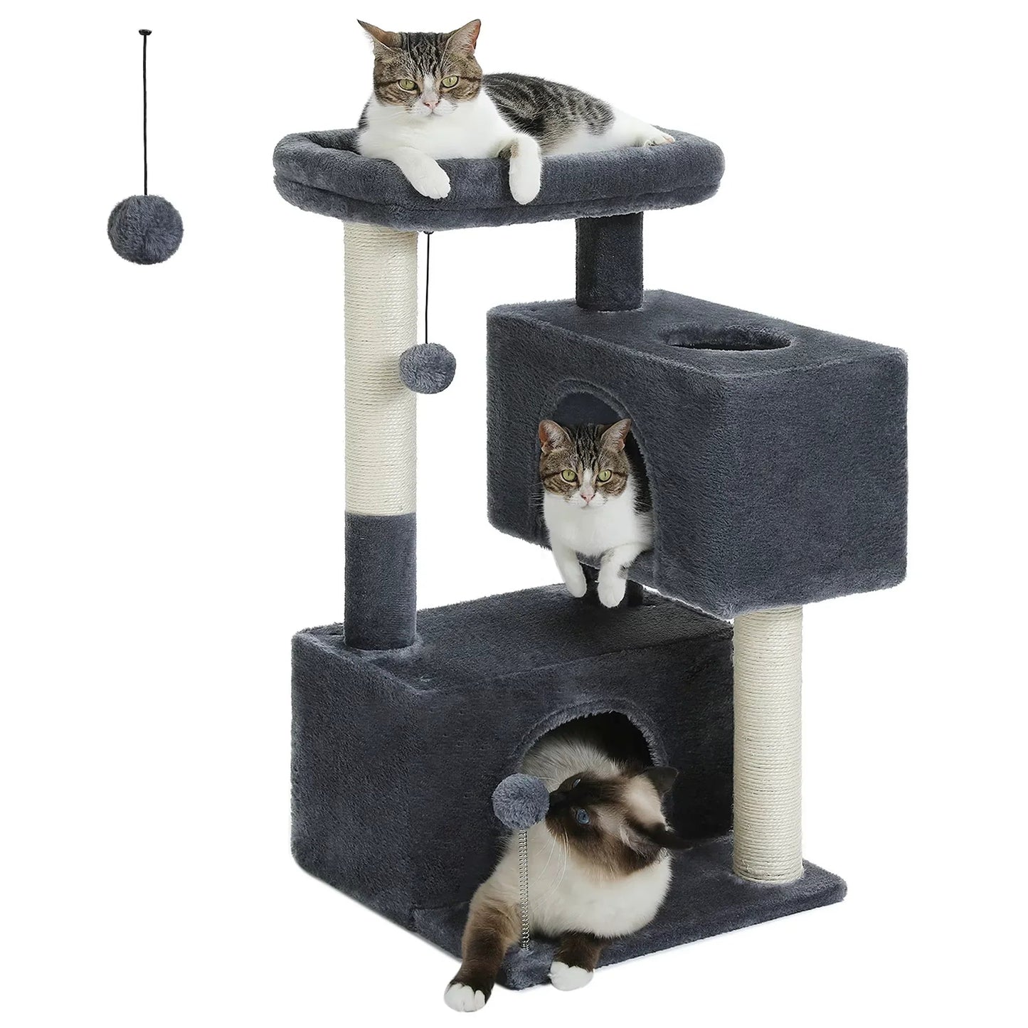 Cat Tree for Large Cats Cat Tower for Indoor Black 449a16406e5b2cae49eef47a75687759_c0128558-3757-44b1-b6a2-9ef8aba1b9a4 kt168shophk