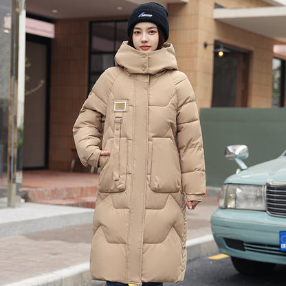 Detachable Hat Thickened Coat