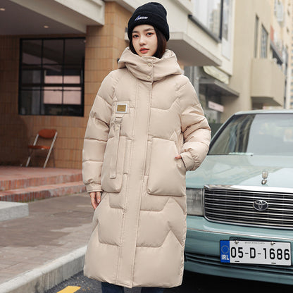 Detachable Hat Thickened Coat