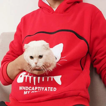 Cat Lovers Hoodie Kangaroo