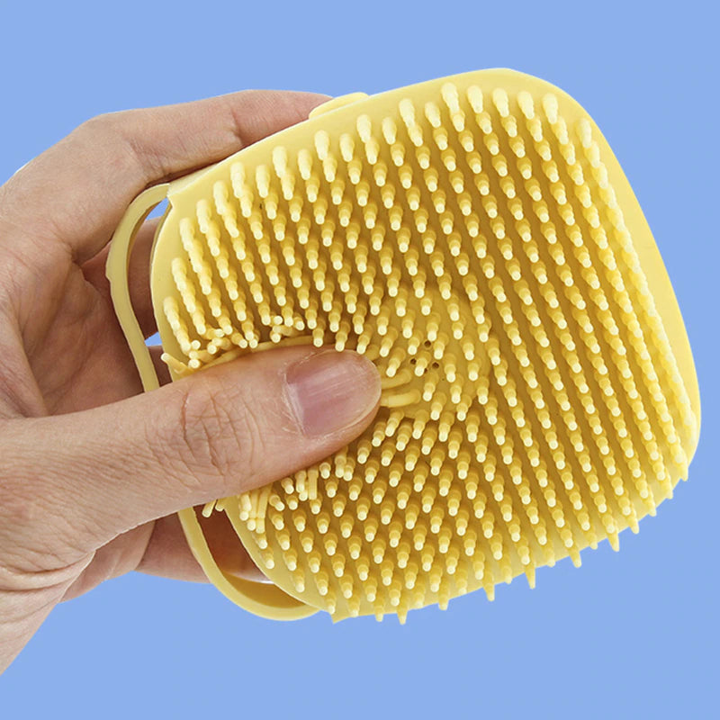 Soft Silicone Bath Massage Gloves for Dogs & Cats - Gentle Grooming Tool for a Spa-Like Experience - kt168shophk
