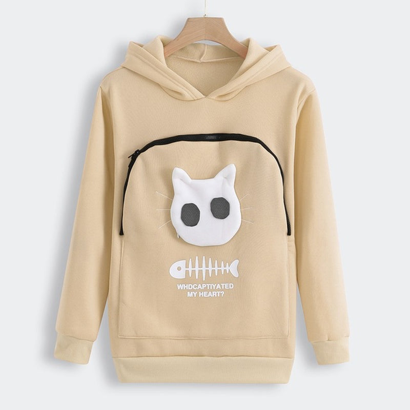 Cat Lovers Hoodie Kangaroo