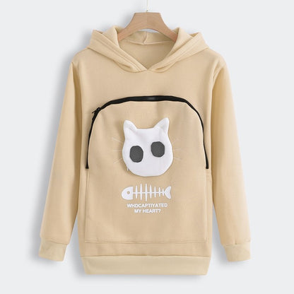 Cat Lovers Hoodie Kangaroo
