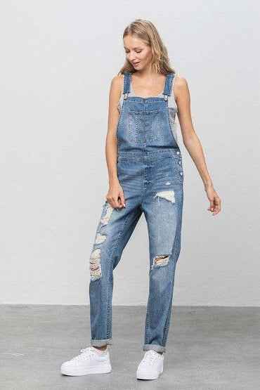 HEAVY BODY PREMIUM DESTROY OVERALLS kt168shophk
