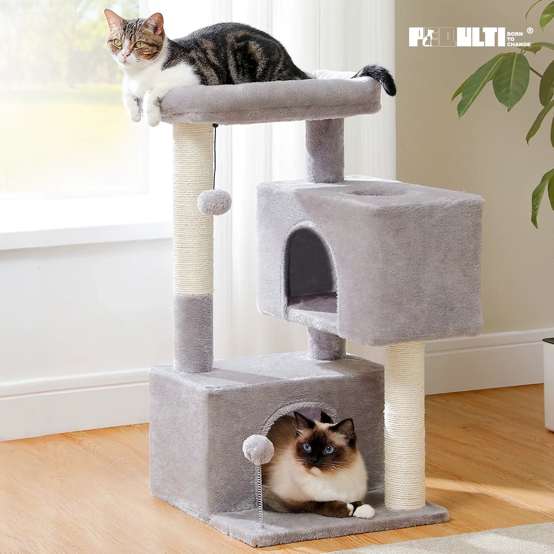 Cat Tree for Large Cats Cat Tower for Indoor b2fc9d370fd9625f12b795968622abaa kt168shophk