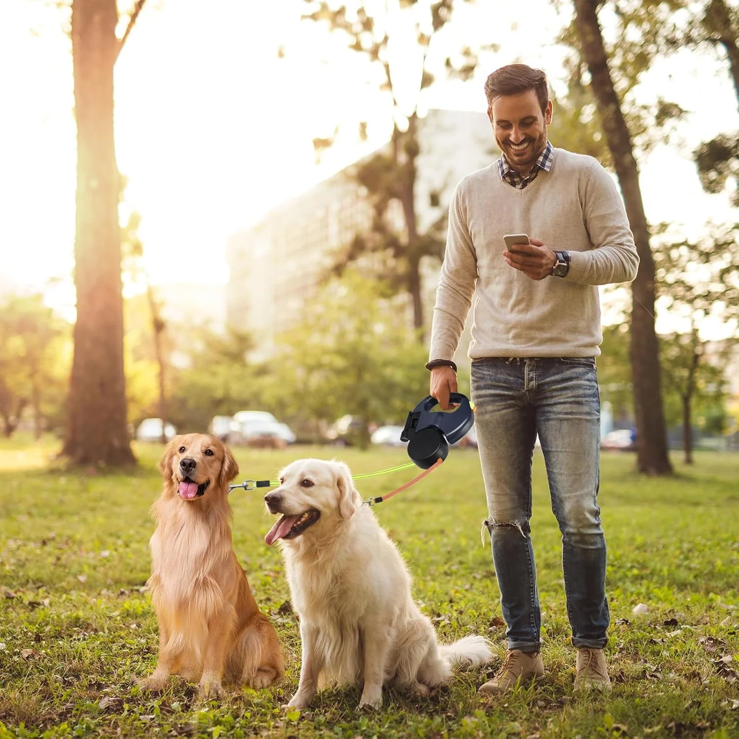 Dual Pet Leash Retractable Reflective Lead 360 Swivel Double Dog Walking Leash c5c5829638525cbc0688a1c5666a1e07 kt168shophk