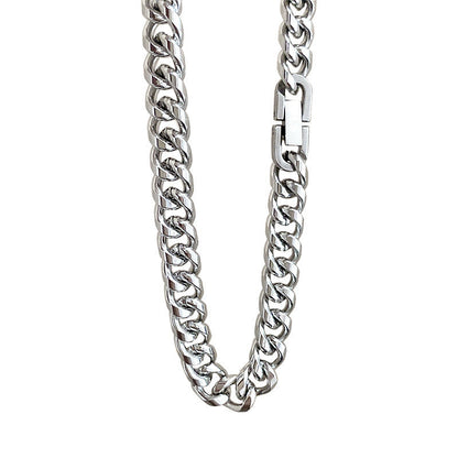 Cuban Link Chain Non-Fading Titanium Steel Necklace
