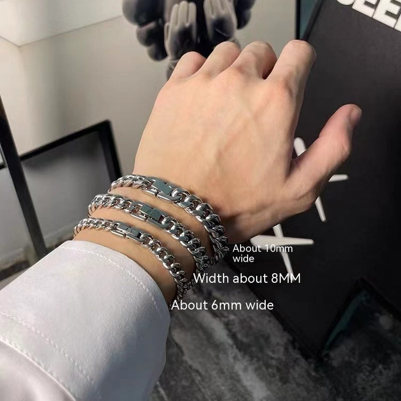 Cuban Link Chain Non-Fading Titanium Steel Necklace