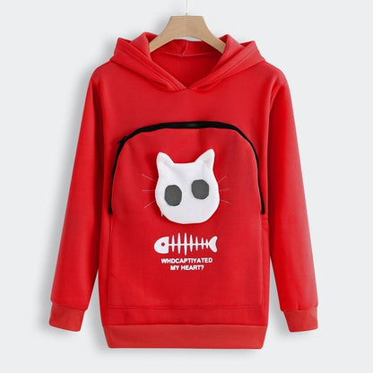 Cat Lovers Hoodie Kangaroo