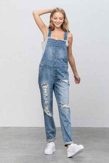 HEAVY BODY PREMIUM DESTROY OVERALLS kt168shophk