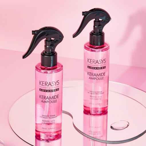 Kerasys Advanced Keramide Ampoule Damage Repair No Wash Treatment200ml X2