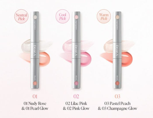 Dear.A Blush & Beam Dual Stick 3g (3 colors)